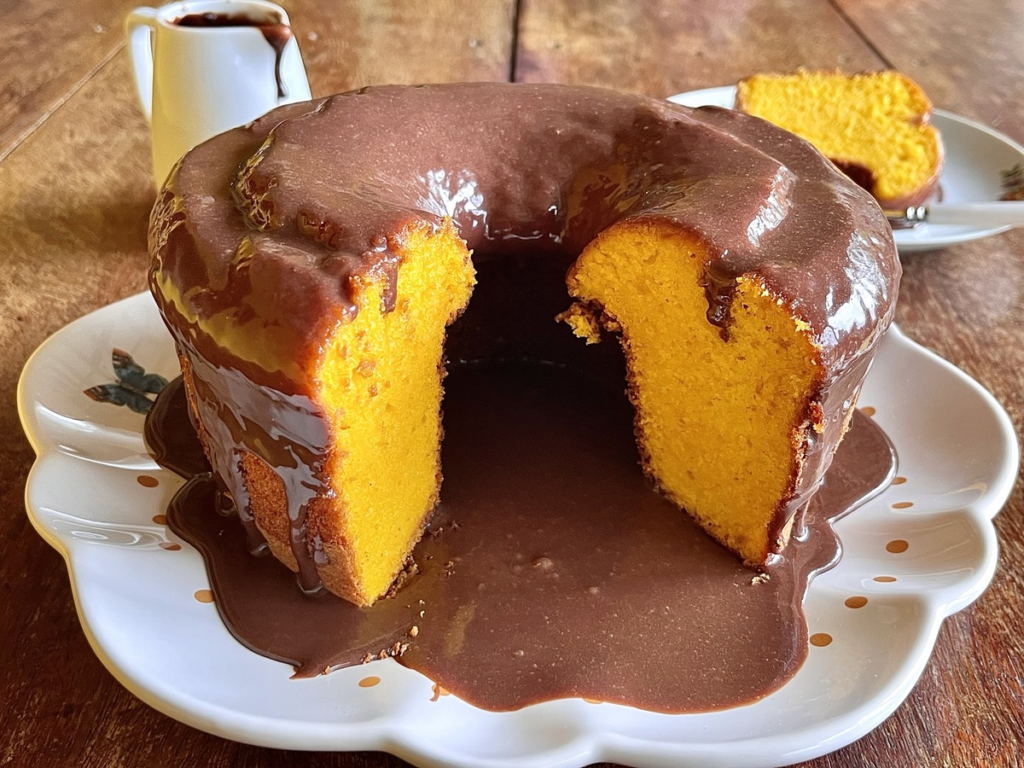 cobertura bolo de cenoura tradicional