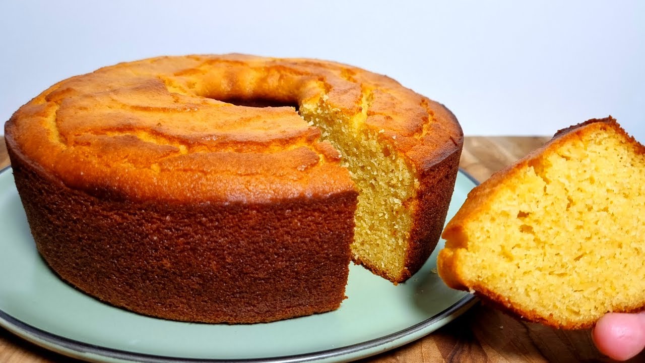 bolo de fubá fofinho especial